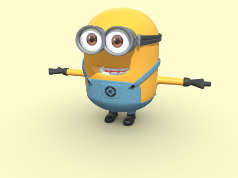 Minions Character Pack 3D मॉडल