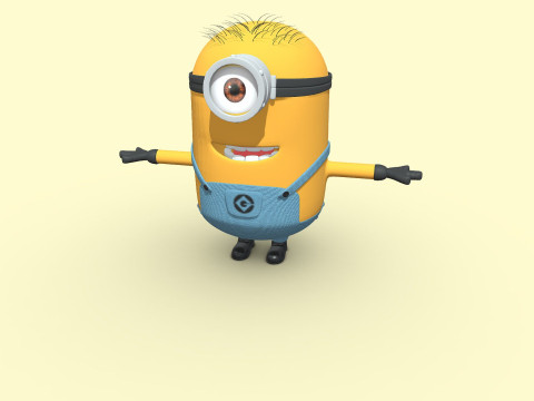 Minions Character Pack 3D Model