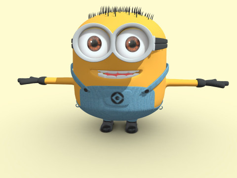 Minions Character Pack 3D Model
