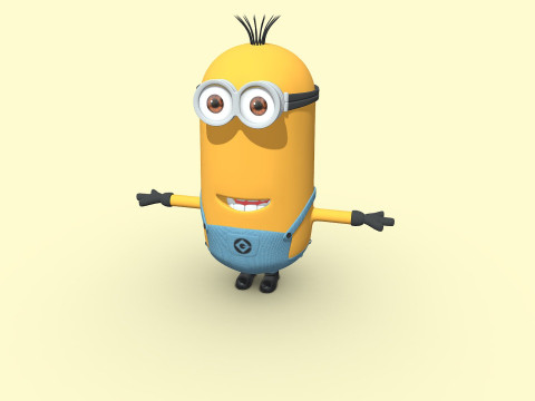 Minions Character Pack 3D Model