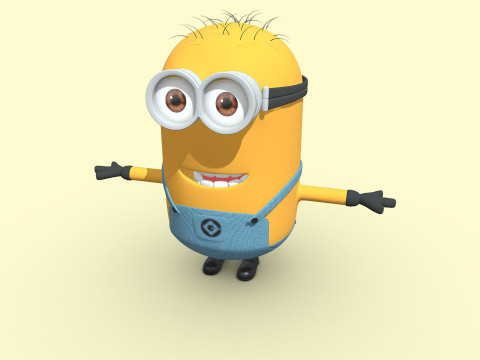 Minions Character Pack 3D Model