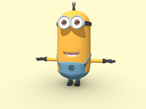 Minions Character Pack 3D Model