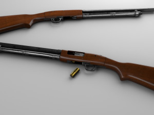 maverick 88 shotgun 3D Model