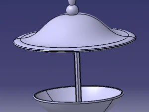 drinkbak voor vogels - abreuvoir pour oiseaux 3D printmodel