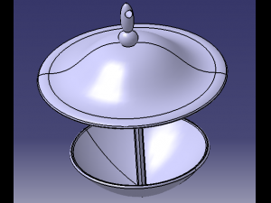 water trough for birds - abreuvoir pour oiseaux 3D Принт Модель