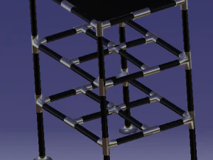 full size fully printable tube cabinet 3D Print Model