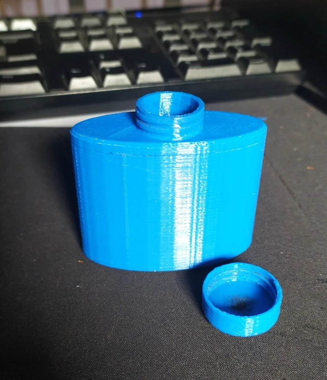 pocket ashtray- cendrier de poche 3D Print Model .c4d .max .obj .3ds .fbx .stl .blend 