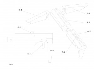 arbalte - crossbow 3D-printmodel