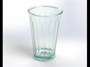 faceted glass 3D मॉडल