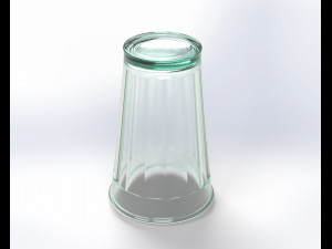 faceted glass 3Dモデル