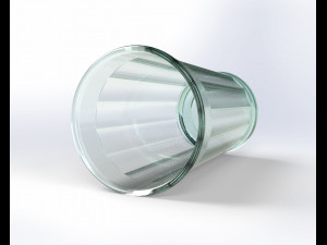 faceted glass 3Dモデル