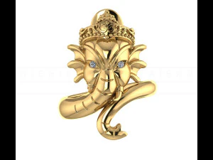 kengkod71 ring ganesh 3d 3D Model
