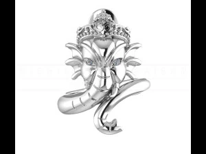 kengkod71 ring ganesh 3d 3D Model