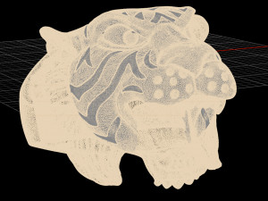 kengkod-74 tiger 3D मॉडल