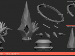 minfilia warde - version 1 and 2 3D 打印模型