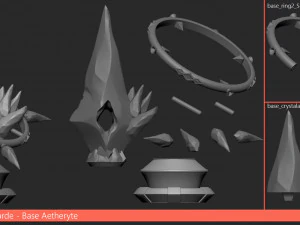 minfilia warde - version 1 and 2 3D Print Model