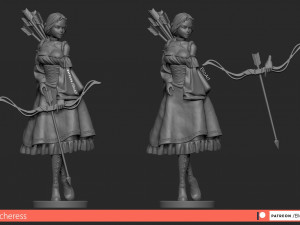 archeress 3D Print Model