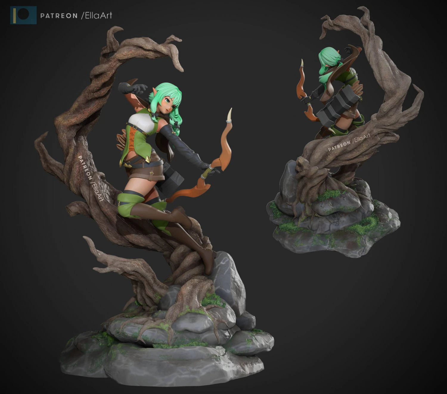 highelf 2 version 3D Print Model .c4d .max .obj .3ds .fbx .stl .blend 