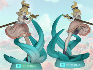 jean from genshin impact 2versions 3D Принт Модель