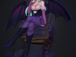 morrigan aensland - version 1 Model Cetak 3D