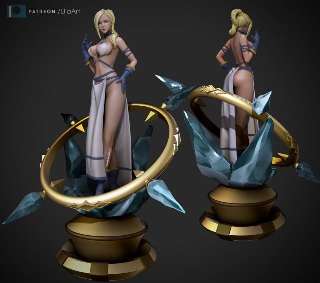 minfilia warde - version 2 3D Принт Модель .c4d .max .obj .3ds .fbx .stl .blend 