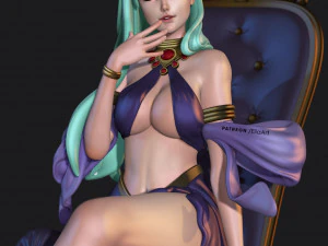 morrigan aensland - version 1 and 2 3D Print Model