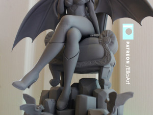 morrigan aensland - version 1 and 2 Modelo de impresión 3D