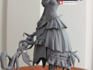 yshtola final fantasy xiv - version 1 and 2 Modello di stampa 3D
