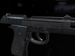 Beretta 92 Fs 3D Model