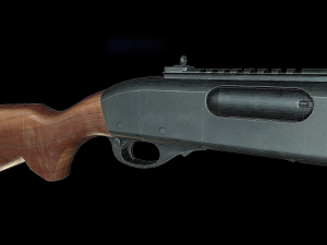 Remington 870 Game-ready 3D Model