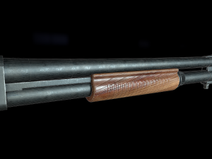 Remington 870 Game-ready 3D Model