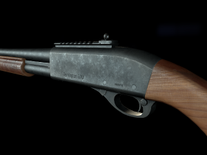 Remington 870 Game-ready 3D Model