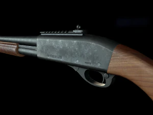 Remington 870 Game-ready 3D Model
