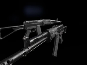 AEK-971 Assault Rifle 3D Model