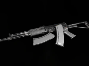 AEK-971 Assault Rifle 3D Model
