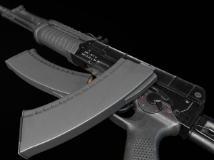 AEK-971 Assault Rifle 3D Модель