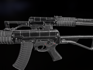 AEK-971 Assault Rifle 3D Модель
