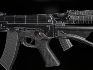 AEK-971 Assault Rifle 3D Модель