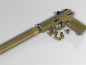 FNX-45 TACTICAL 3D 模型
