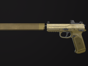 FNX-45 TACTICAL 3D 模型
