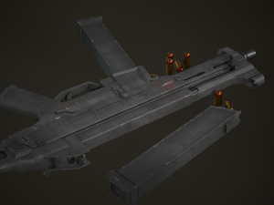 HK UMP-45 Modelo 3D