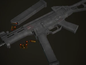 HK UMP-45 3D Model