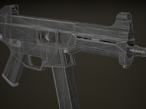 HK UMP-45 Modelo 3D