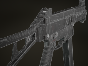 HK UMP-45 Modelo 3D
