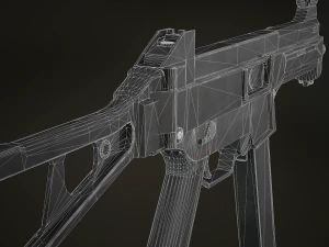 HK UMP-45 3D Model