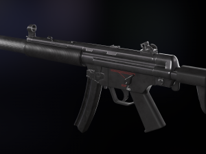 MP5SD Game-ready Model 3D