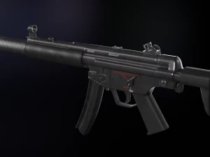 MP5SD Game-ready 3D Model