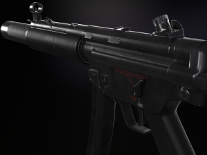 MP5SD Game-ready Model 3D