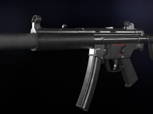 MP5SD Game-ready 3D Model