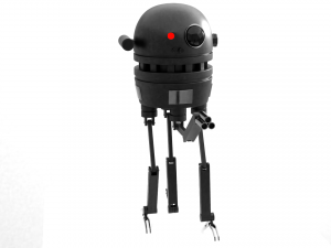 sci-fi droid robot 3D Model